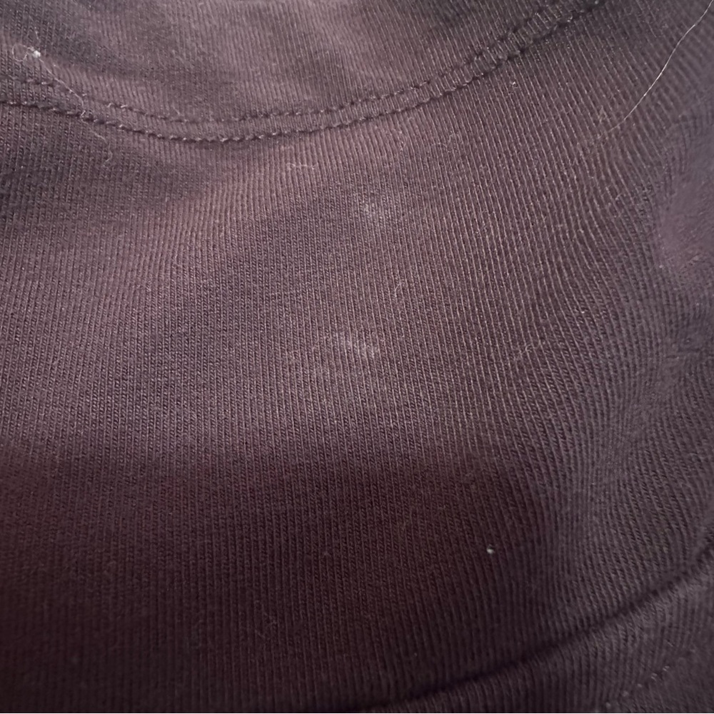 Traceable Organic Cotton Jersey Funnel Neck Box-Top Boxy Fit, Short Length SZ L - Picture 12 of 12
